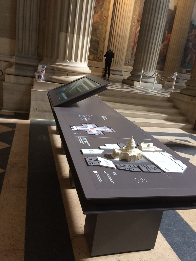 Table d’orientation musée du Panthéon